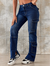 Calça Jeans Cargo Y2K