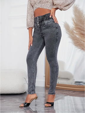 Calça Jeans Skinny Gray